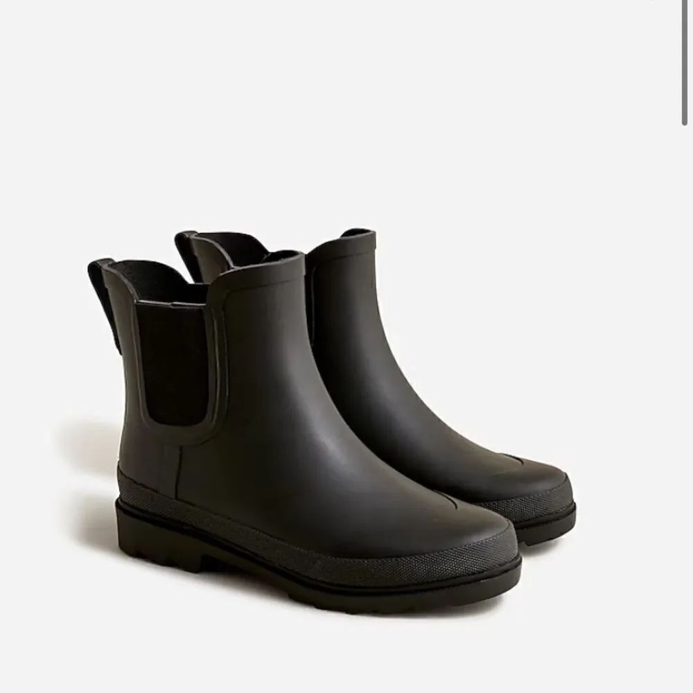 J.Crew Short lug-sole rain boots